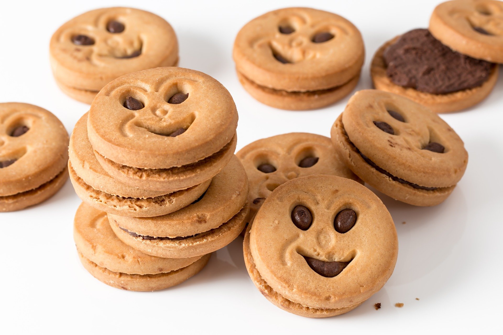 smiley face cookies